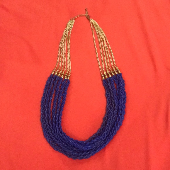 Royal Blue Necklace - Picture 2 of 2